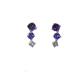 Silver Bar 9146 earrings