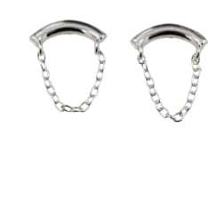 Silver Bar 9157 Earrings