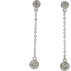 Silver Bar 9203 earrings