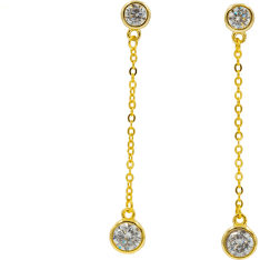 Silver Bar 9204 earrings