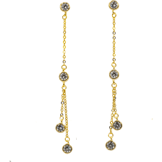 Silver Bar 9208 earrings