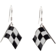Silver Bar 9225 earrings