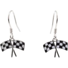Silver Bar 9227 earrings