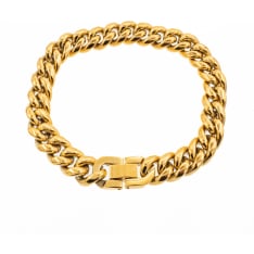 Silver Bar Panssari clip bracelet
