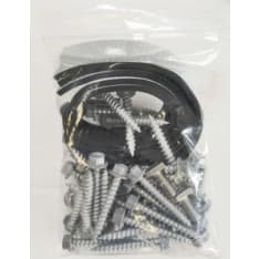 Orima Solar Delta - Easy Rail solar panel mounting rails corrugated roof bracket 5 bracket screw bag