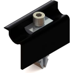 Orima Easy Rail 30-40mm black 8-piece end bracket