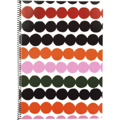 Marimekko Räsymatto multicolor A4/40 Spiral Notebook