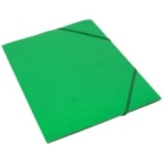 Lyreco A4 green corner lock folder