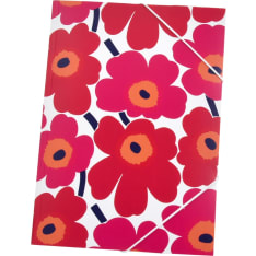 Marimekko Unikko Red Corner-Lock Folder