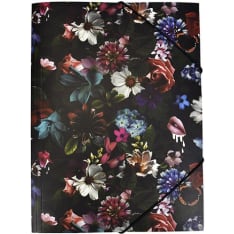 Corner lock folder A4 Uhana Secret Garden