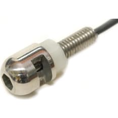 Hyper license plate mounting bolt & LED light