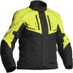Lindstrands Halden black/yellow textile jacket