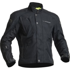 Lindstrands Zagreb musta tekstiilitakki