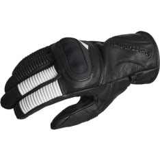 Halvarssons Flaxen black/white gloves