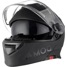 AMOQ Protean Flip-Up Blackout Helmet with Electric Visor