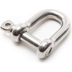 Qvarken Shackle D model AISI 316 14mm