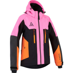 AMOQ Aspect pink/black/orange women's sled jacket