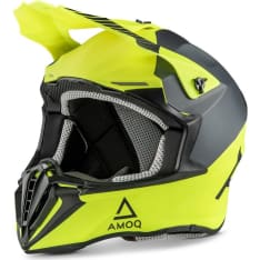 AMOQ Airframe Hi Vis/Gray motocross helmet
