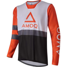 AMOQ Airline Mesh orange/white driving shirt