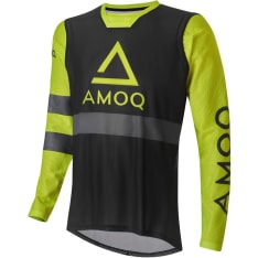 AMOQ Airline Mesh musta/hi vis ajopaita