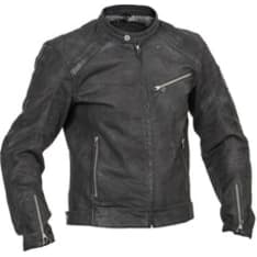 Halvarssons Leather jacket Sandtorp Black