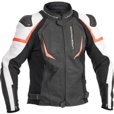 Lindstrands Leather jacket Sanden Black/white