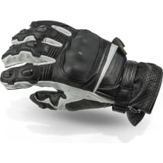 Lindstrands Gloves Hole Black/white