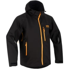 Snowpeople Explore black/orange sled jacket