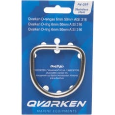 D-rengas AISI316 8x50mm