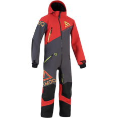 AMOQ Eclipse V2 20K harmaa/punainen/hivis kelkkahaalari