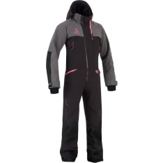 AMOQ Flex black/grey/pink women's sledding overall