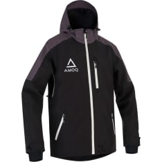 AMOQ Void V2 musta/harmaa vuorellinen kelkkatakki