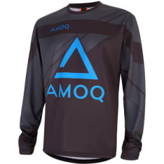 Amoq Snowcross Paita Lasten Musta/Harmaa/Sininen