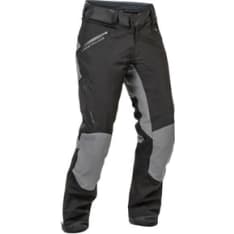 Lindstrands Tekstiilihousu Lofsdalen Pants Musta/teräksen harmaa Short leg S56