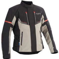 Lindstrands Textile Jacket Lomsen Black/Light Grey 62