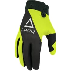 Amoq Airline Mesh Riding Gloves Black-HiVis