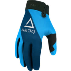 Amoq Airline Mesh Riding Gloves Dark Blue-Light Blue