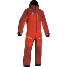 AMOQ Dynamic punainen/hi vis vuorellinen kelkkahaalari