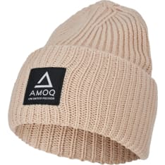 AMOQ Astra Merino Wool Beanie – Beige