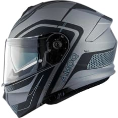 AMOQ MI100 Porto Helmet, black/grey