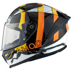 AMOQ Helmet FI100 Bee, gloss black, JNR