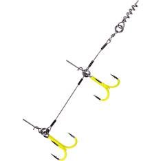 K.P Stinger Rig UV Yellow hook