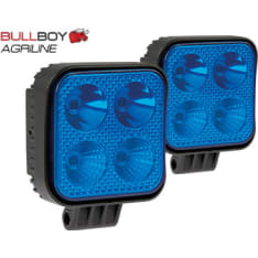 Bullboy Agriline 10-30V 12W sininen LED ruiskuvalopari