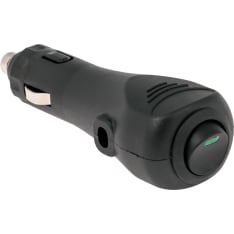 C-PWR 1-pole 15A cigarette lighter with circuit breaker