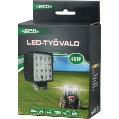 Eco 48W 9-32V neliö LED-työvalo