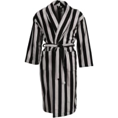 RATIA ® striped velour bathrobe