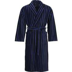 RATIA® striped velour bathrobe