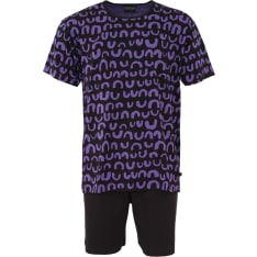 RATIA Nurinkurin miesten shortsipyjama