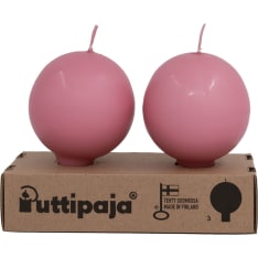 Puttipaja 2pcs ball candle with stand