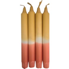 Puttipaja Dip Dye 4 kpl kruunukynttilä